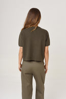 PANTALON WIDE GABARDINA