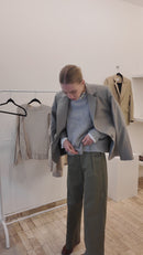 PANTALON WIDE GABARDINA